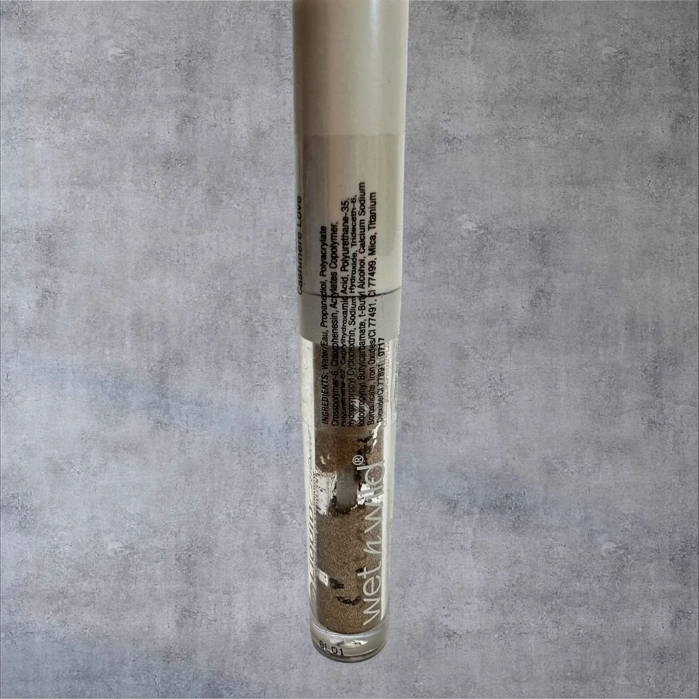 Wet n Wild Liquid Eyeshadow 565D Cashmere Love 0.12oz New Shimmer Taupe